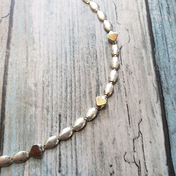 💕HP💕925 Italy Two Tones Bracelet! - Picture 3 of 10